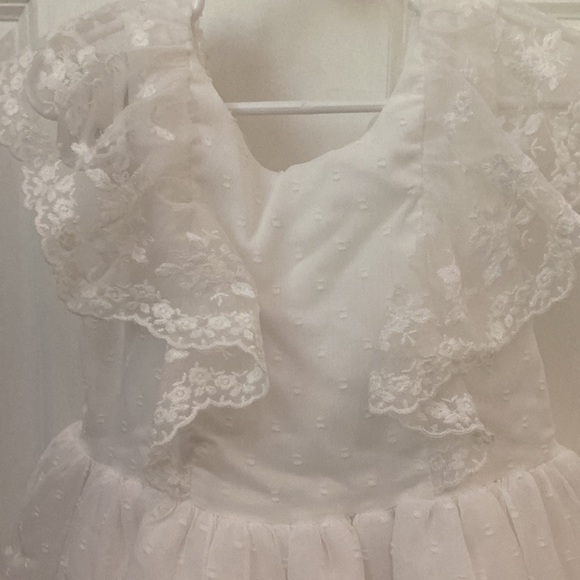 Janie and Jack organza dot special occasion dress - Picture 2 of 3